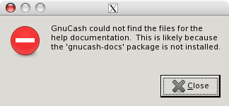 GNUCash Help