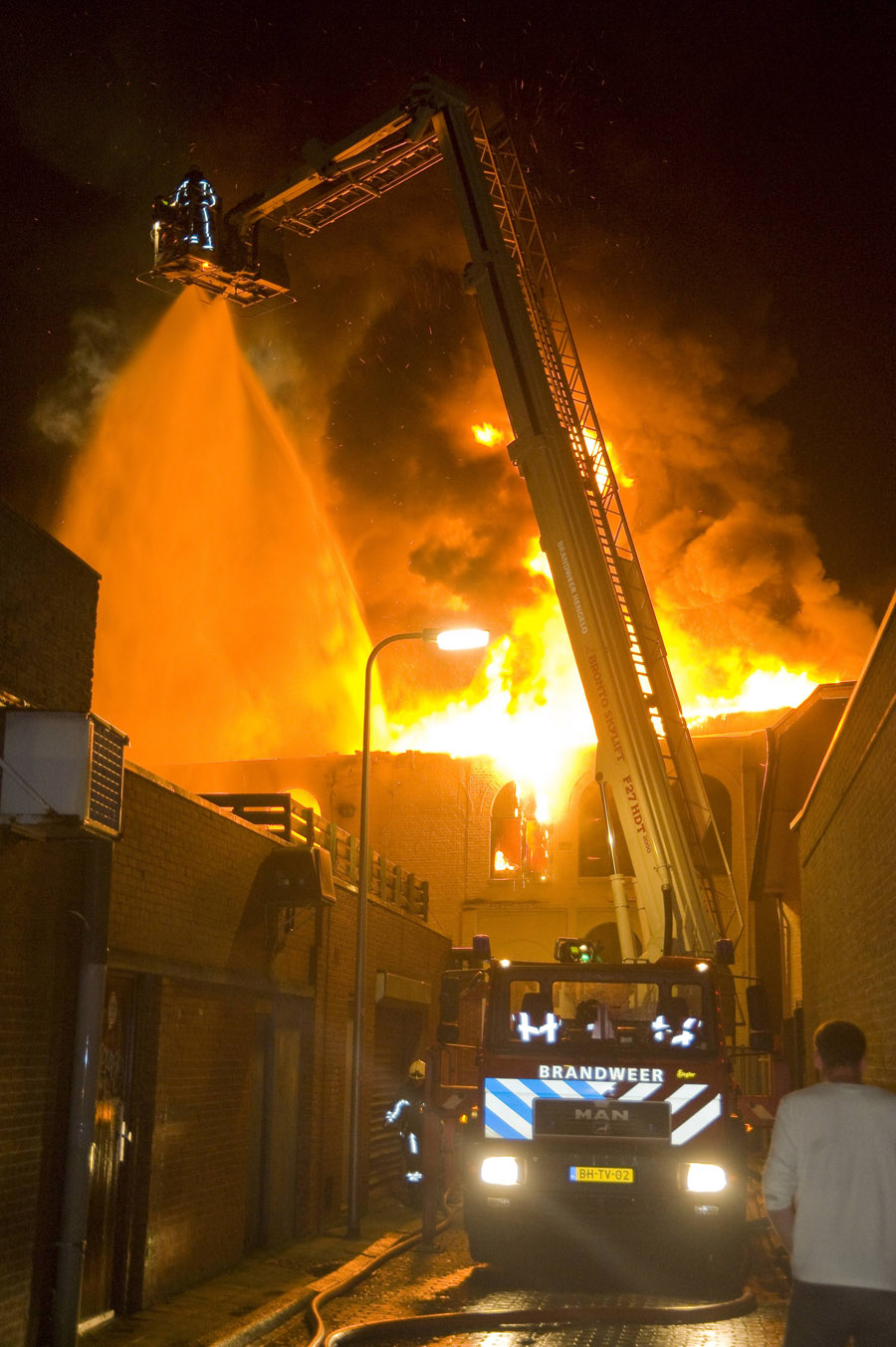 Fire at Marktstraat